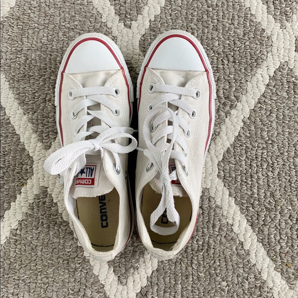 Converse • Low Top Sneakers • White